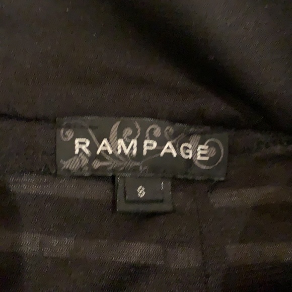 Rampage black and white striped skirt - Picture 4 of 4